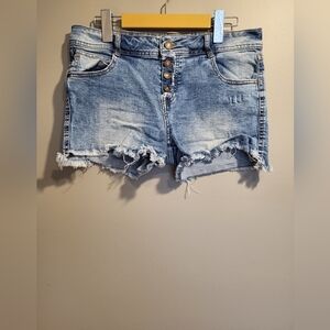 Ardene Blue Denim Shorts, Size 9 (30)
